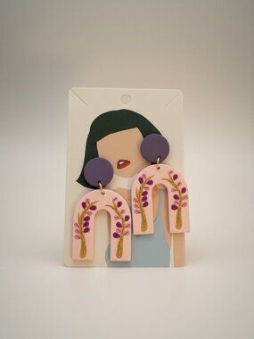 Creative Acrylic Earrings